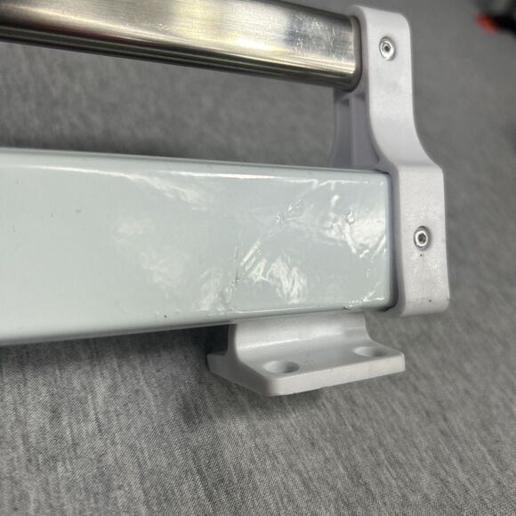 Pull Out Closet Valet Rod Adjustable Sliding Heavy Duty Steel Top Mounted 21.5'' - Picture 12 of 16